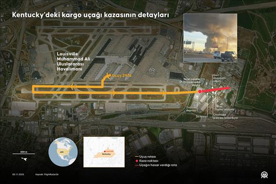 Kentucky'deki kargo uçağı kazasının detayları