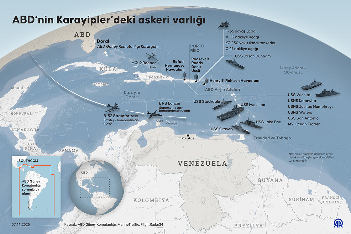 ABD’nin Karayipler’deki askeri varlığı