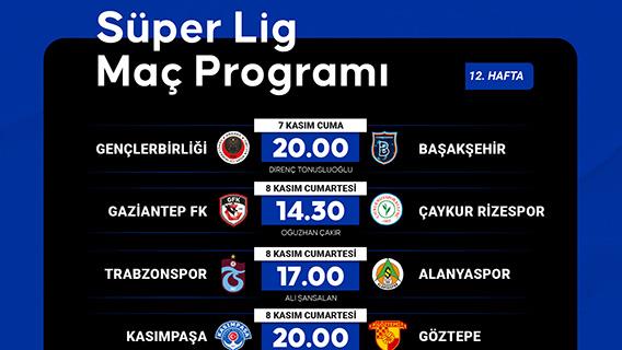 Süper Lig Maç Programı