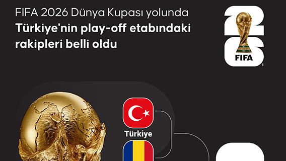 FIFA 2026 Dünya Kupası yolunda Türkiye'nin play-off etabındaki rakipleri belli oldu