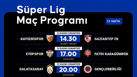 Süper Lig Maç Programı