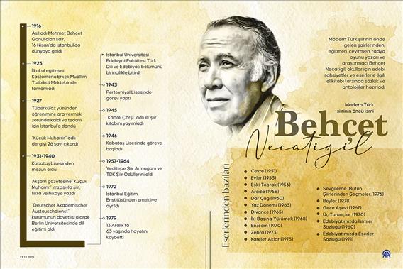 Modern Türk şiirinin öncü ismi: Behçet Necatigil