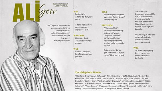 Türk sinemasının usta oyuncusu: Ali Şen