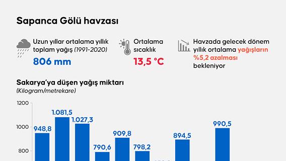 Sapanca Gölü kuraklık nedeniyle tehdit altında