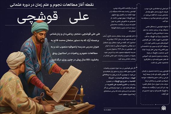 علی قوشچی؛ نقطه آغاز مطالعات نجوم و علم زمان در دوره عثمانی