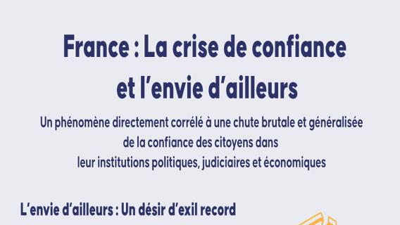 France : l’envie d’émigrer bondit sur fond de chute de la confiance institutionnelle, selon Gallup