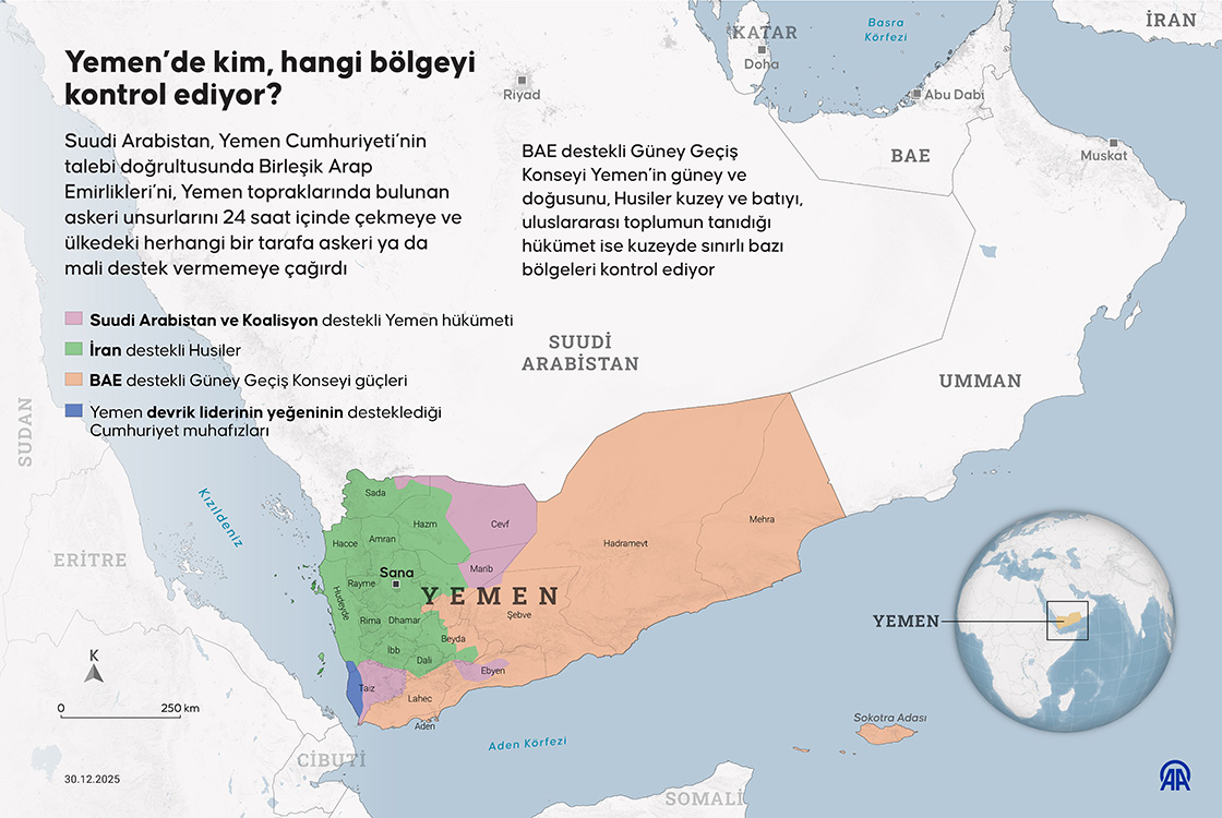 Yemen’de kim, hangi bölgeyi kontrol ediyor?
