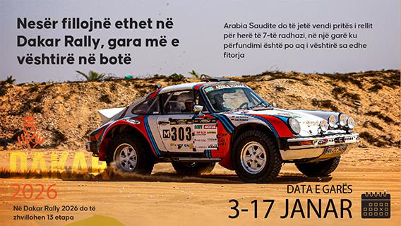 Nesër fillojnë ethet në Dakar Rally, gara më e vështirë në botë