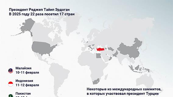 В центре дипломатической деятельности президента Эрдогана в 2025 году находилась Палестина