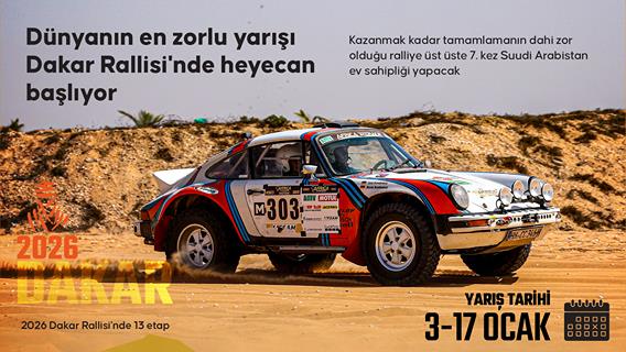 Dünyanın en zorlu yarışı Dakar Rallisi'nde heyecan başlıyor