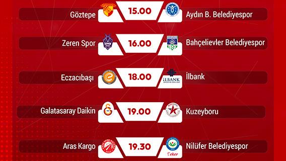 Voleybol Sultanlar Ligi Programı