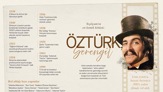 Yeşilçam'ın en komik kötüsü: Öztürk Serengil