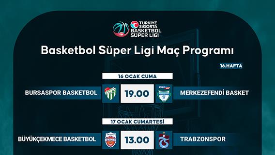 Basketbol Süper Ligi Maç Programı