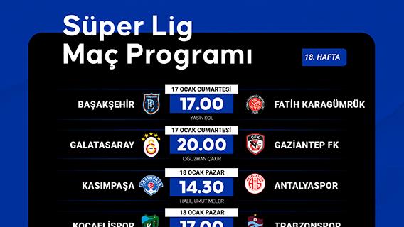 Süper Lig Maç Programı