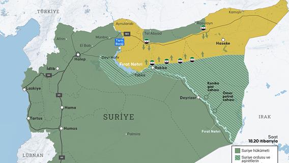 Suriye ordusu, Tel Abyad sahasından Rakka ve Haseke kırsalına yönelik yeni bir operasyon başlattı