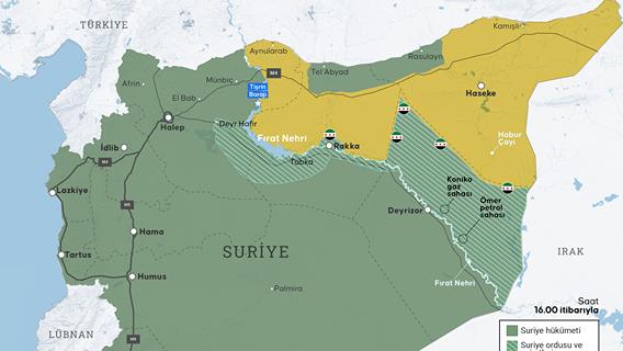 Suriye'nin Rakka ilinde, halkın ve bazı aşiret unsurlarının ayaklanmasıyla kent merkezi, terör örgütü YPG/SDG'den büyük ölçüde kurtarıldı