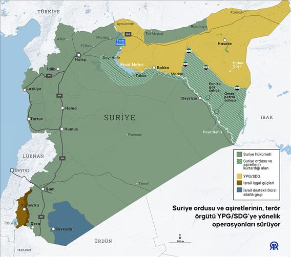 Aşiretler, Suriye'nin Deyrizor ilini terör örgütü YPG/SDG’den tamamen kurtardı