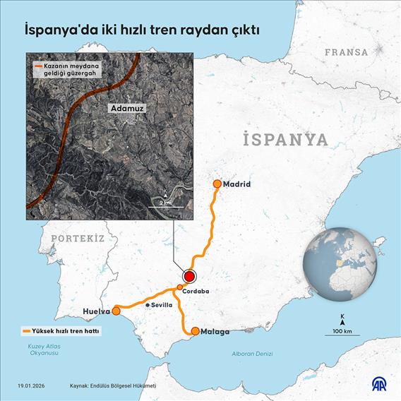 İspanya'da iki hızlı tren raydan çıktı