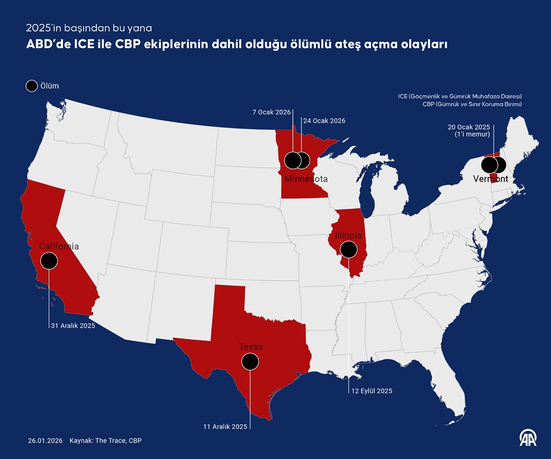 ABD'de ICE ekiplerince vurulan 37 yaşındaki hemşire için tepkiler sürüyor