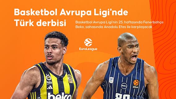 Basketbol Avrupa Ligi'nde "Türk derbisi"