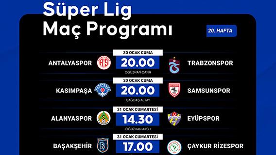 Süper Lig Maç Programı