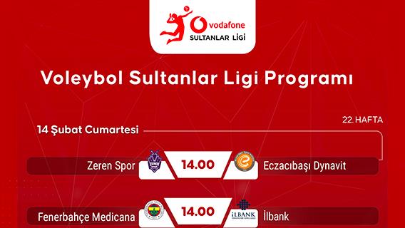 Voleybol Sultanlar Ligi Programı