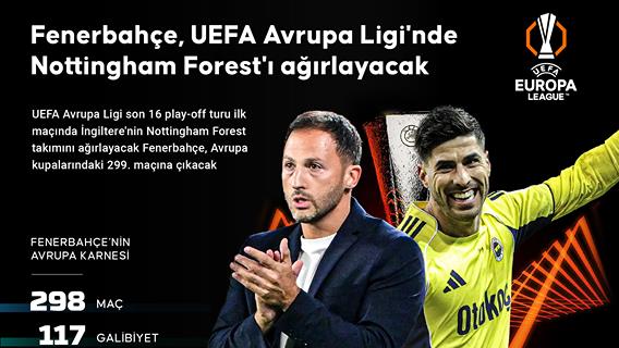Fenerbahçe, UEFA Avrupa Ligi'nde Nottingham Forest'ı ağırlayacak