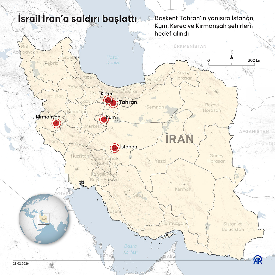 İsrail İran’a saldırı başlattı