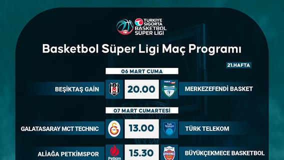 Basketbol Süper Ligi Maç Programı