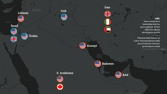 Bazı ülkeler Orta Doğu’daki büyükelçiliklerini kapattı