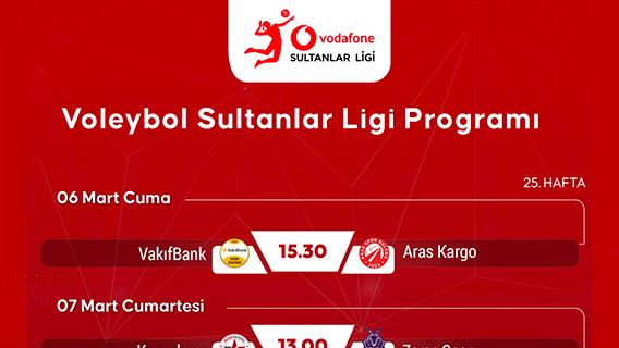 Voleybol Sultanlar Ligi Programı
