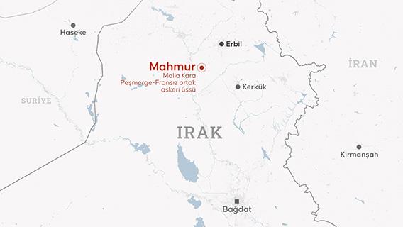 Peşmerge-Fransız askeri üssüne İHA saldırısı