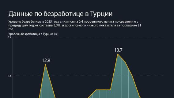 Данные по безработице в Турции