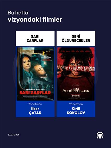 Bu hafta vizyondaki filmler