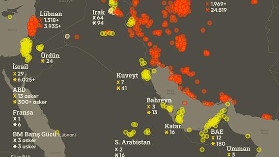 ABD-İsrail saldırıları ve İran'ın misillemeleri sürüyor
