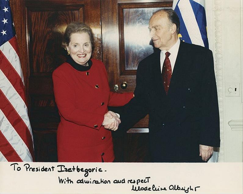 ''BILGE KRAL'' ALIYA IZZETBEGOVIC'IN VEFATININ 8. YILDONUMU