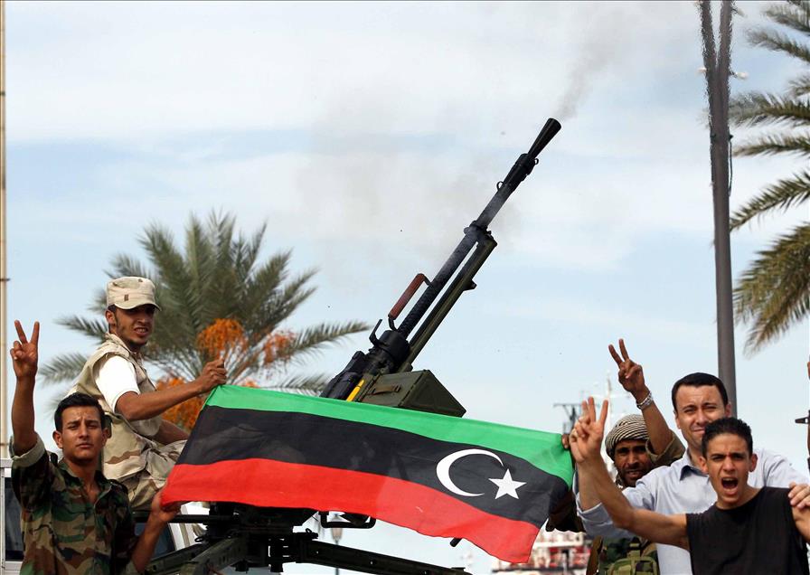 KADDAFI'NIN YAKALANMASI