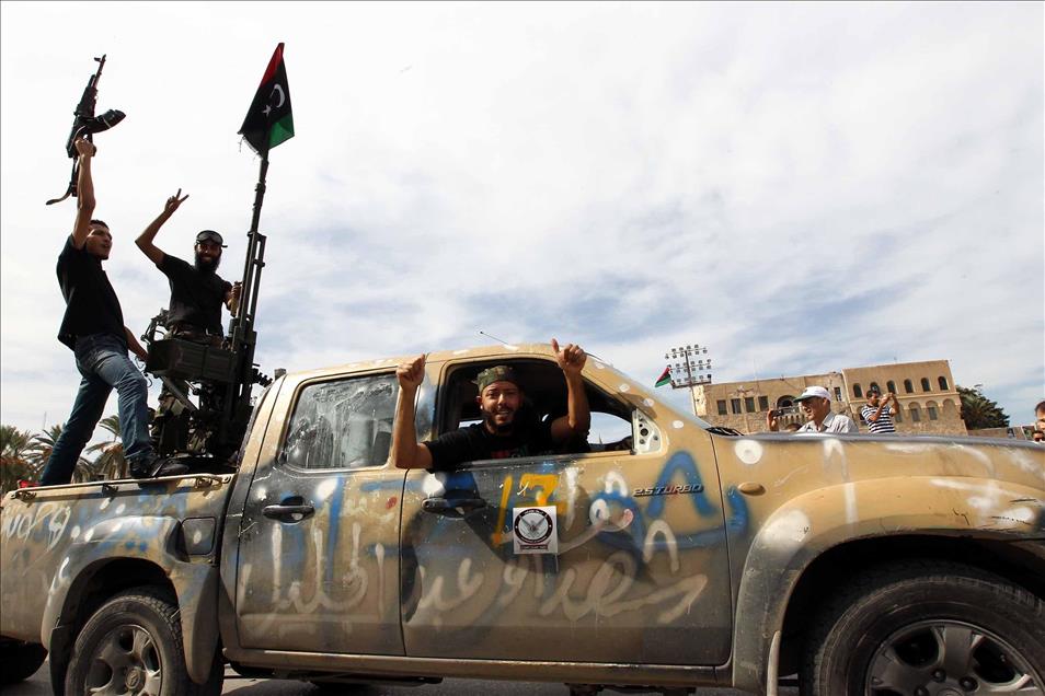 KADDAFI'NIN YAKALANMASI