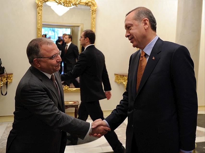 BASBAKAN ERDOGAN, MEDYA YONETICILERIYLE BIR ARAYA GELDI