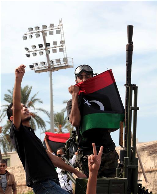 KADDAFI'NIN YAKALANMASI