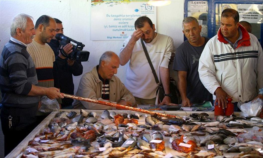 ALACATI'DA BALIK MEZATI