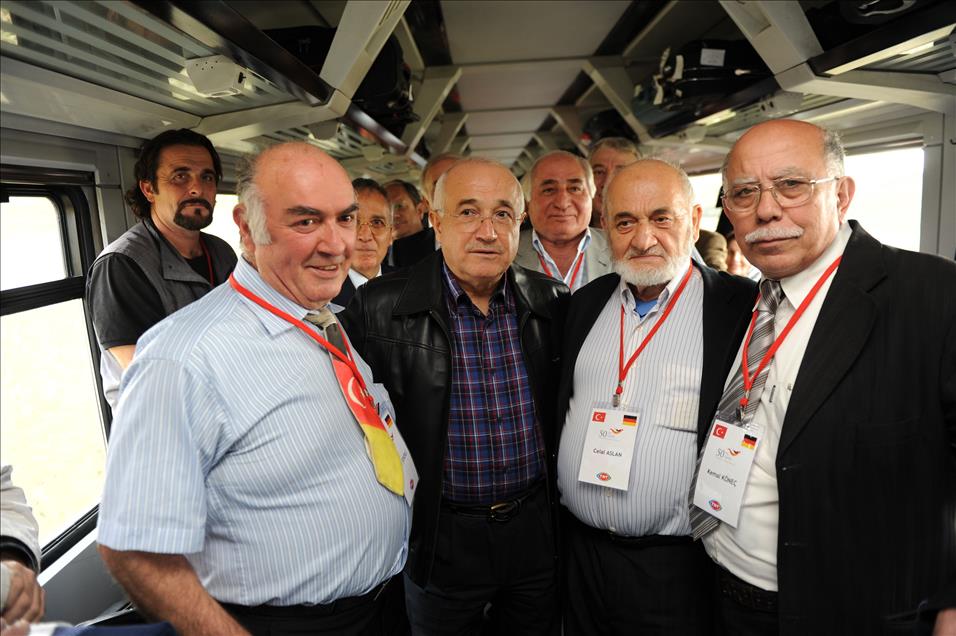TRT'NIN ALMANYA TRENIYOLA CIKTI