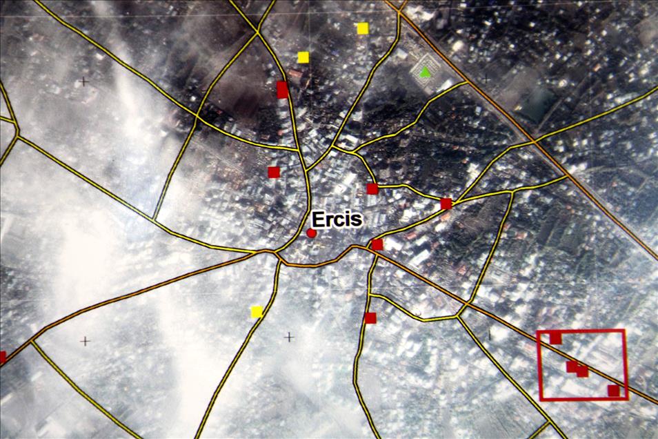 DEPREM HASARINA ''UYDUYLA JET TESPIT''