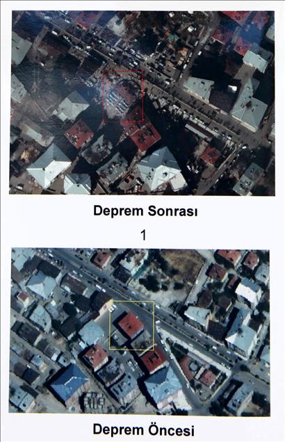 DEPREM HASARINA ''UYDUYLA JET TESPIT''