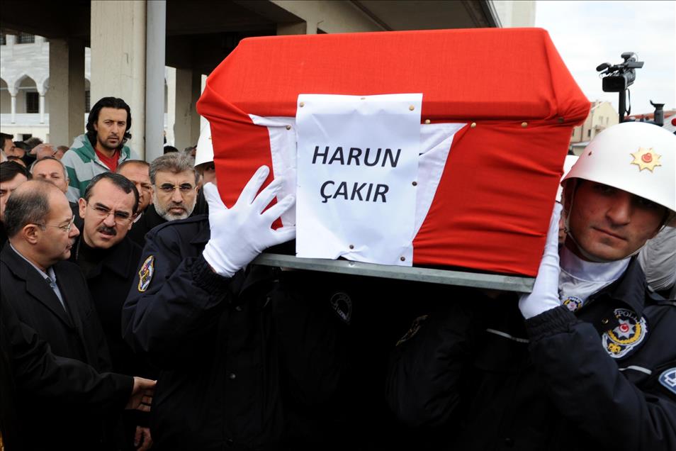 AK PARTI ORDU MILLETVEKILI HARUN CAKIR'IN CENAZE NAMAZI KILINDI