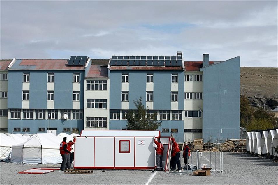 KIZILAY'IN ''MEVLANA EVLERI'' ERCIS'E ULASTI 