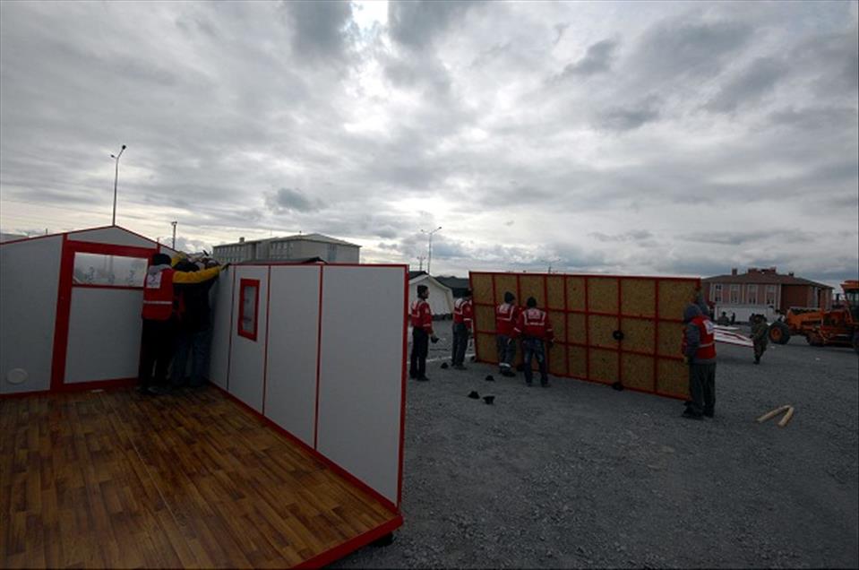 KIZILAY'IN ''MEVLANA EVLERI'' ERCIS'E ULASTI 