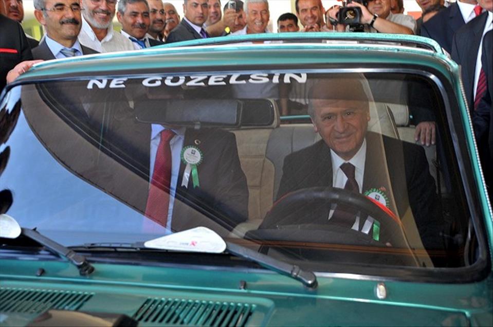 MHP GENEL BASKANI BAHCELI OSMANIYE'DE