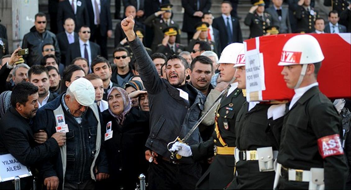 SEHIT CAVUS YUNUS YILMAZ'IN CENAZE TORENI