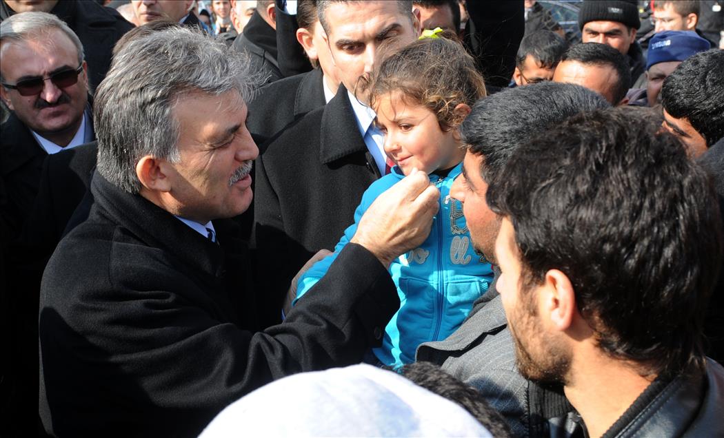 CUMHURBASKANI GUL ERCIS'TE